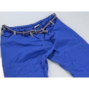 Elite Sports F2 GI Martial Arts Womens Pants Royal Blue w/ Belt CorpCore